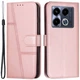 Чехол-книжка с застежкой UniCase Jet Cover для Infinix Note 40 - Rose Gold - изображение 1
