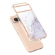 Захисний чохол Deexe Marble Style для Google Pixel 8A - White - зображення 2