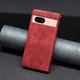 Чохол-книжка з кишеньками UniCase Geometric Pattern для Google Pixel 8A - Red - зображення 4