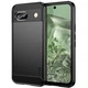 Силіконовий (TPU) чохол MOFI Carbon Fiber для Google Pixel 8A - Black - зображення 1