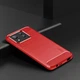 Силіконовий (TPU) чохол MOFI Carbon Fiber для ASUS Zenfone 11 Ultra - Red - зображення 2