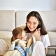 Плед детский хлопок BABY ТM PAPAELLA 90х120 см киця блакитний - изображение 6