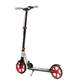 Складной двухколесный самокат с ручным тормозом и амортизатором Best Scooter Shark Серый - изображение 3