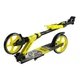 Складной двухколесный самокат с ручным тормозом и амортизатором Best Scooter Shark Желтый - изображение 7