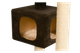 Будиночок когтеточка для кота дряпка для кішки Мур-Мяу Аліса 60 x 60 x 138 см в сизалевій мотузці Темно коричнево-бежевий - зображення 2