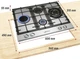Варочная поверхность газовая KAISER KCG 6394 W Turbo Romb - изображение 6