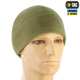 Шапка M-Tac Watch Cap Elite флис (320г/м2) с липучкой Tan XL - изображение 3