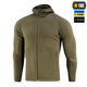 Кофта M-Tac Hoodie Polartec Sport Dark Olive XS - зображення 1