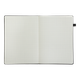 Книга записна Buromax Primo 190*250мм 96 аркушів у клітинку обкладинка штучна шкіра бордова (BM.292161-13) - зображення 5