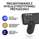 Zestaw bezprzewodowy Logitech Pebble 2 Combo Mac Grafitowy (920-012244) - obraz 12