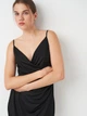 Платье вечернее короткое летнее женское H&M 1154864 S Черное (KZ2000001506141_KAY2000001506141) - изображение 4