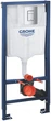 Инсталляция GROHE Rapid SL 38772001 c панелью смыва Skate Cosmopolitan 38732000 + унитаз KRONER Eifel WHI483429 Tornado Rimless с сиденьем Slim Soft Close Quick Release дюропласт KE483429WHIT (38772001KE483429) - изображение 2