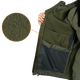 Жіноча куртка Stalker SoftShell Олива (7441), L - зображення 6