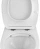 Инсталляция GROHE Rapid SL 38772001 c панелью смыва Skate Cosmopolitan 38732000 + унитаз KRONER Oker WHI533536 Rimless с сиденьем Slim Soft Close Quick Release дюропласт KO533536WHIR (38772001KO533536) - изображение 6
