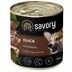 Влажный корм Savory Dog Gourmand Duck с уткой для взрослых собак гурманов всех пород 800г - изображение 1