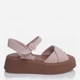 Женские сандалии кожаные Teona 481-1 36 23 см Розовые (ROZ6501034491) - изображение 1