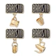 Комплект значков BROCHE брошки бижутерия Barista золотистый BRGV114224 - изображение 1