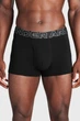 Мужские Трусы M UA Perf Cotton 3in Черный L (1383891-001 L) - изображение 1
