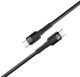 Kabel ColorWay Type-C - Type-C PD Fast Charging 60W 3.0A 1 m Black (CW-CBPDCC047-BK) - obraz 4