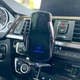 Тримач для телефону з бездротовою зарядкою та автоматичним відкриванням ЧОРНИЙ - изображение 2