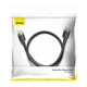 Кабель Baseus 1 метр 4K HDMI to 4K HDMI 60Гц Cafule Black (CADKLF-E01) - изображение 2