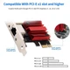 Сетевая карта PCI-E Fenvi F-R2500PCE (RTL8125B), PCI-E X1, 10/100/1000M/2.5G, heat sink - изображение 4