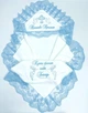 Крыжма махровая с вышивкой Family Tradition для мальчика 100х100 см белая Таинство Крещения - изображение 1