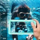 Водонепроникний Чохол для телефону, захист до 15 м, підходить для Samsung Apple, Huawei Xiaomi бірюзовий - зображення 3