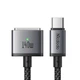 Кабель USB-C to Magsafe 3 Magnetic Cable McDodo 140W CA-1470 с индикатором LED 2 метра черный - изображение 1