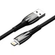 Кабель усиленный Baseus Glimmer USB to iPhone (Lightning) CADH000201 черный - изображение 3