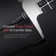 Переходник BASEUS USB Male To Type-C Female 2.4A - изображение 5
