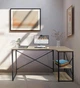 Компьютерный Стол Угловой Лофт с Полками 120 x 50 x 74 см Jumi Confy Loft Рабочий Офисный стол для ноутбука Коричневый Письменный стол для офиса в - изображение 3