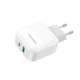 Сетевое зарядное устройство для Borofone BA46A PD + QC3.0 white - изображение 1