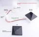 Беспроводной радиовыключатель настенный сенсорный выключатель Inted RB3 черный WSS-B-004 - изображение 5