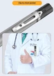 Портативний ліхтарик - ручка Pen Lamp на акумуляторі з USB зарядкою червоно-чорний - зображення 5