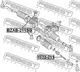 Сайлентблок подвески Febest (BZAB211SG) - изображение 2