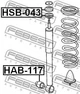 Сайлентблок амортизатора Febest (HAB-117) - зображення 2