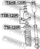 Прокладка пружины подвески Febest (TSI120R) - изображение 2