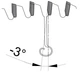 Пильный диск Stehle HW для ручных машин по HPL Компакт Плите 160x1,8/1,2x20 Z=48 TR-F-FA-N (58808605) - изображение 3