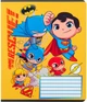 Набір шкільних зошитів Kite DC Comics 12 аркушів у клітинку 25 штук (DC24-232) - зображення 8