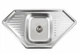 Кухонная мойка Platinum 9550В декор (SP000000636) - изображение 1