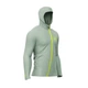 Спортивная куртка с мембраной Compressport Hurricane Waterproof 10/10 Jacket, Ice Flow, L - изображение 1