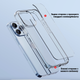 Протиударний чохол iPhone 14 Pro MaxI PAKY Comely Series Силікон+Пластик Прозорий - зображення 5