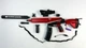Автомат HK416 808F RED стреляет орбизами, Игрушечный гелевый автомат на пульках orbeez + 500 орбизов - изображение 3