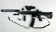 Автомат HK416 808F BLACK стреляет орбизами, Игрушечный гелевый автомат на пульках orbeez + 500 орбизов - изображение 3