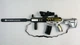 Автомат HK416 808F GREY стреляет орбизами, Игрушечный гелевый автомат на пульках orbeez + 500 орбизов - изображение 1