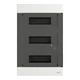 Щит врезной Schneider Electric Easy9 EU 3 ряда 36 модулей с дымчатой дверью (EZ9EUA312) - изображение 4