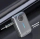 Аудиоадаптер / Bluetooth-ресивер / приемник музыки для автомагнитол, ноутбука, смартфона с AUX 3.5 мм + слот для TF карты, серый "G" (84474692) - изображение 4