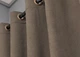 Комплект штор на люверсах VR-Textil Микровелюр SPARTA № 1033ш 150х270 см 2 шт Светлое какао (37-0118) - изображение 6