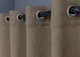 Комплект штор на люверсах VR-Textil Микровелюр SPARTA № 1033ш 150х270 см 2 шт Светлое какао (37-0118) - изображение 8